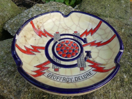 Emaux longwy cendrier - emaux,