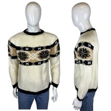 Vintage 70s Flocon de Neige