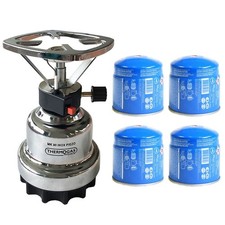 Rechaud gaz piezo coque inox 1