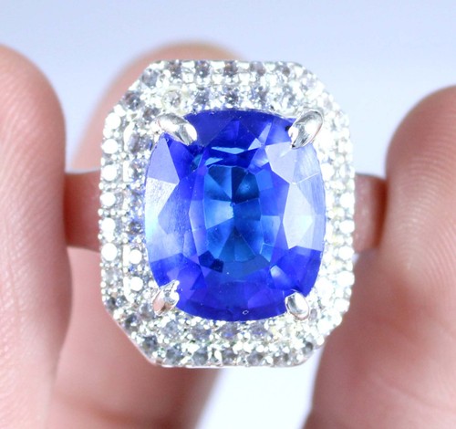Naturel tanzanite bleue - naturel, 11.73