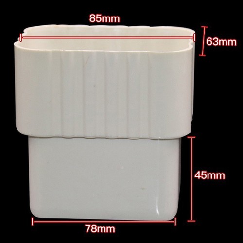 Tuyau carré pvc pour - tuyau, de