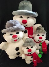 Peluches "BOULI' (lot de 4) - Vintage