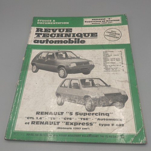 Revue technique a - revue, _e.t.a.i