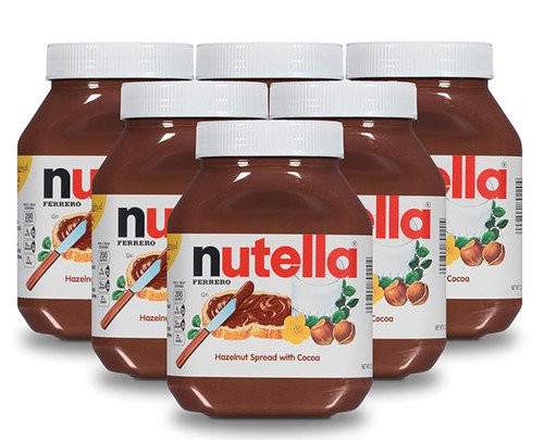 Pack nutella hazelnut spread - nutella,