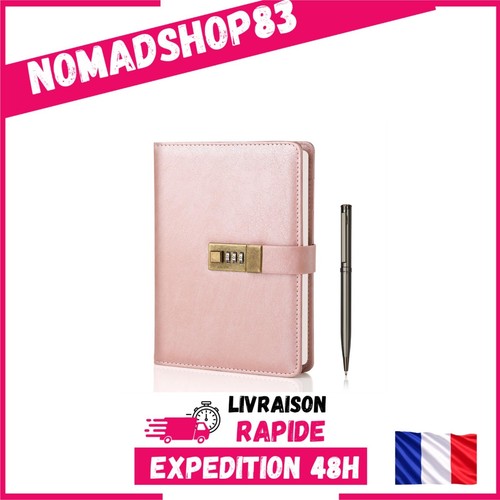 Journal intime avec serrure - journal,