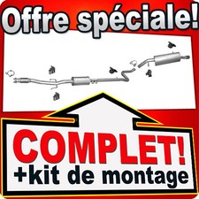 Ligne pot d'échappement pour