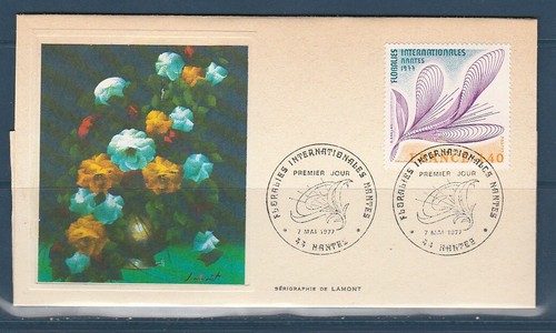 Enveloppe 1er jour floralies - jour,