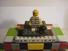 Figurine Lego CITY Ref : cty0998 - Femme gangster Voleur  - Set : 60208