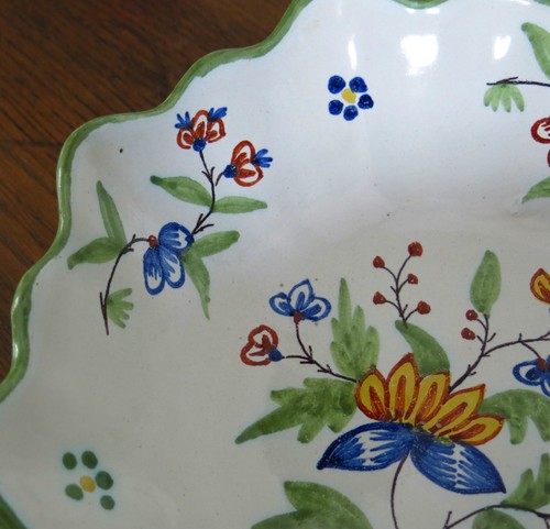 Saladier faience - en,