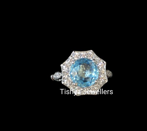 2ct bleu simulé aigue - 2ct,