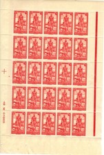 SOUDAN  117 - FEUILLE DE 25 - Neufs ** sans ch - C 31.25€ - F001