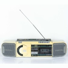 Schneider D8881 Vintage Boombox Radio Cassette Poste 1980