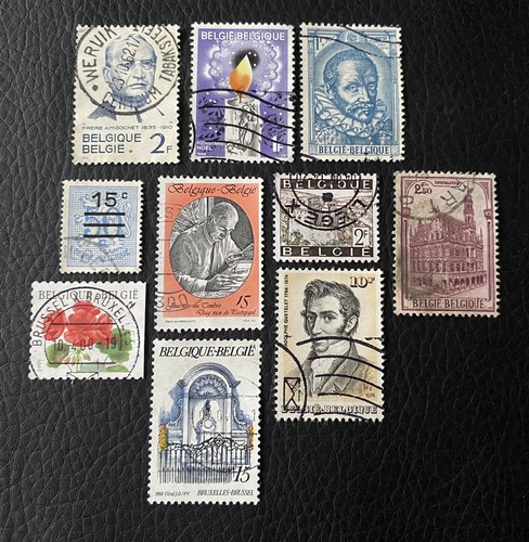 Lot timbres anciens de - lot, 10