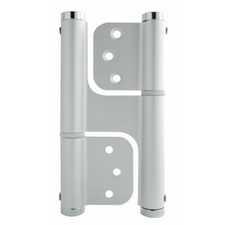Charnière à ressort - double action - type DP 120 - ALU B2 JUSTOR