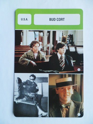 Carte fiche cinema bud cort - carte,