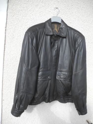 Blouson cuir 4xl homme - blouson,