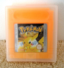 Game Boy    Cartouche a puce    POKEMON  JAUNE Pikachu   FR   +  protection