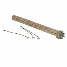 Résistance stéatite barillet tête ovale 3000W, 490mm, TC - DIFF pour Chaffoteau