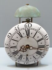 *ANCIEN MOUVEMENT PENDULE LANTERNE XVIIIe NO COMTOISE HORLOGE HORLOGERIE