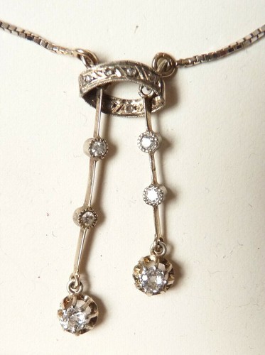 Collier pendentif négligé - , or