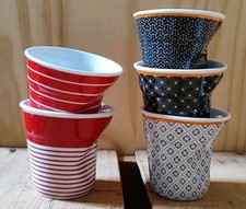 5 Tasses Revol gobelets froissés Expresso