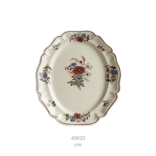 Grand plat service ancien - plat,