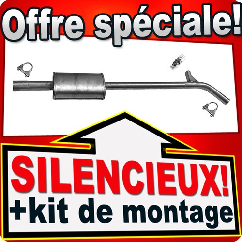 Silencieux intermédiaire pour