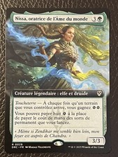 Mtg DRC Aetherdrift—Nissa Oratrice De L’´Ame Du Monde Worldsoul  -NM Extended FR