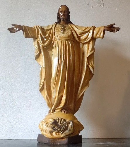 Antique statue jesus christ - jesus,