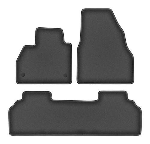 Jeu tapis velours graphite - tapis,