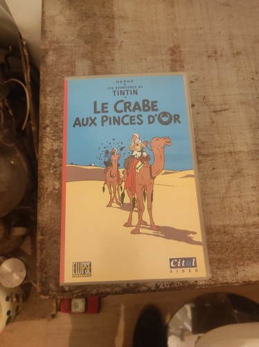 Vhs tintin crabe aux - vhs, pinces