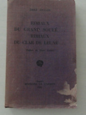 RIMIAUX DU GRAND SOULÉ