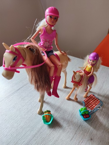 Deux barbies avec leurs
