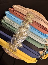 Ceinture En Tissu Satinée