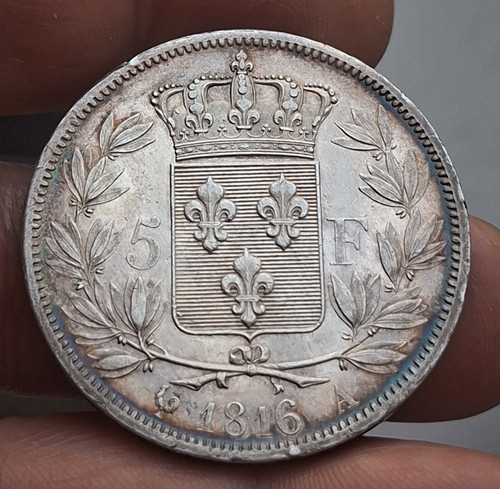1443 francs louis xviii - ,
