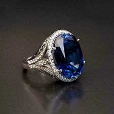 Bague de fiançailles halo