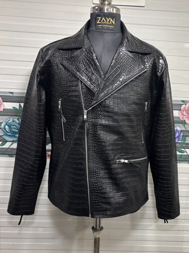 Veste luxe noire cuir - noire,