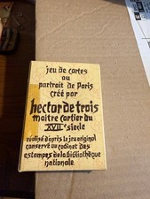Jeu de cartes au portrait de