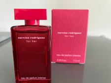 Narciso Rodriguez  for her, eau de parfum intense, miniature, 7,5 mL, pleine