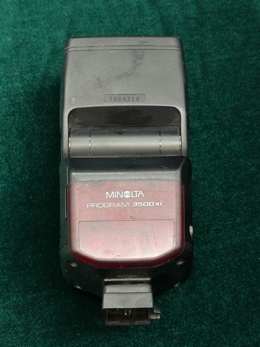 Flash minolta program - program, 3500xi