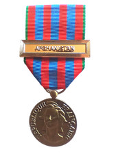 MEDAILLE - MED 172 - MEDAILLE COMMEMORATIVE FRANCAISE - AGRAFE AFGHANISTAN