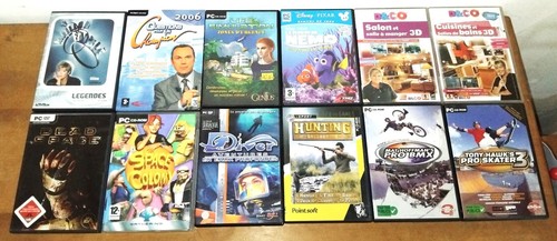 Lot jeux vidéo pc - lot, 12