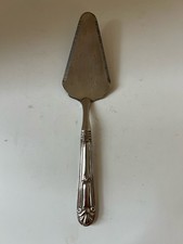 Pelle à tarte gâteau en métal argenté Vintage