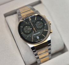 Chronographe bicolore saphir