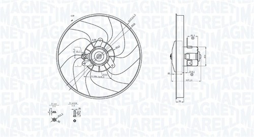Magneti marelli ventilateur - marelli,