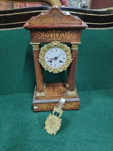 Horloge pendule colonnes - pendule, a