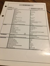 Honda XR100R P/R/S type HE03 fiche technique caractéristique XRR 100 moto