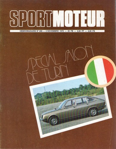 Sport moteur 308 1972 mazda - sport,