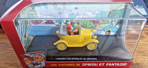 Les voitures spirou et - les,