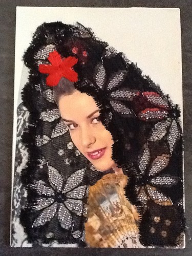 Brodee paillettes andalouse - cp,